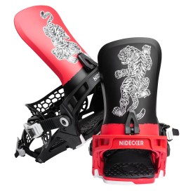 Bindungen unisex Nidecker 2026 Kaon Red Tiger