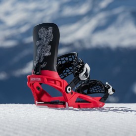 Bindungen unisex Nidecker 2026 Kaon Red Tiger