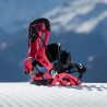 Bindungen unisex Nidecker 2026 Flow Fuse Hybrid Crimson