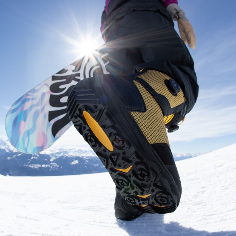 Snowboardschuhe herren Nidecker 2026 Rift Yellow Black