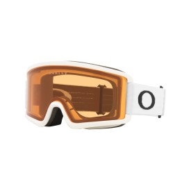 Snowboardbrille unisex jugend Oakley 2026 TARGET LINE Matte White/Standard Persimmon