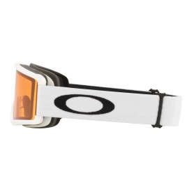 Snowboardbrille unisex jugend Oakley 2026 TARGET LINE Matte White/Standard Persimmon