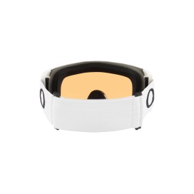 Snowboardbrille unisex jugend Oakley 2026 TARGET LINE Matte White/Standard Persimmon