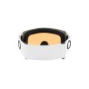 Snowboardbrille unisex jugend Oakley 2026 TARGET LINE Matte White/Standard Persimmon