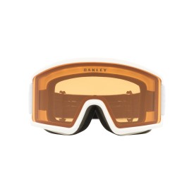 Snowboardbrille unisex Oakley 2026 TARGET LINE Matte White/Standard Persimmon