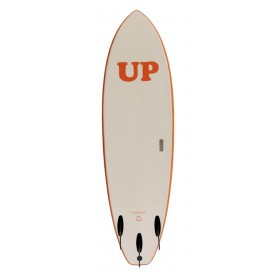 Surfboard UP Way School Light pink/White - 7´0