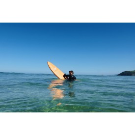 Surfboard UP Way School Light pink/White - 7´0