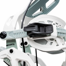 Bindungen unisex Nidecker 2027 Flow Fuse Hybrid White