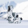 Bindungen unisex Nidecker 2027 Flow Fuse Hybrid White