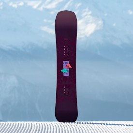 Snowboard board daMen Nidecker 2027 Venus Plus Purple