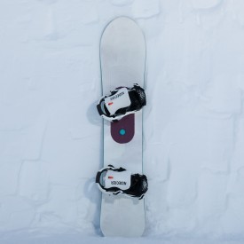 Snowboard board daMen Nidecker 2027 Odyssey Women Grey Purple