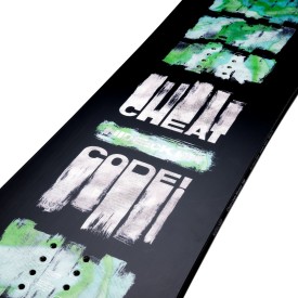 Snowboard board daMen Nidecker 2027 Cheat Code Women Black Blue White
