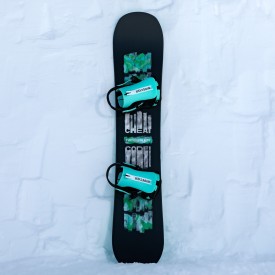 Snowboard board daMen Nidecker 2027 Cheat Code Women Black Blue White