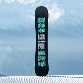 Snowboard board daMen Nidecker 2027 Cheat Code Women Black Blue White