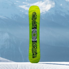 Snowboard board kinder Nidecker 2027 Sensor Black Yellow White
