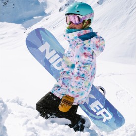 Snowboard board kinder Nidecker 2027 Cheat Code Black Green White