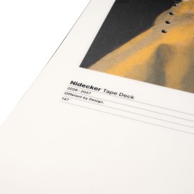 Snowboard board herren Nidecker 2027 Tape Deck White Black