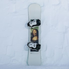 Snowboard board herren Nidecker 2027 Tape Deck White Black