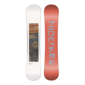Snowboard board herren Nidecker 2027 Tape Deck White Black