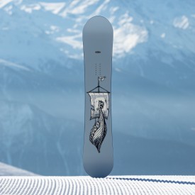 Snowboard board herren Nidecker 2027 Sensor Mons Grey White Navy
