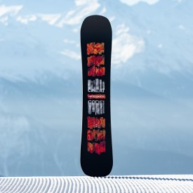 Snowboard board herren Nidecker 2027 Cheat Code Men Black Orange White