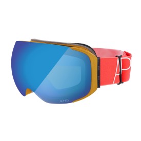 Snowboardbrille Aphex Kepler Mustard / Photochromatic Revo Blue lens S1-S3