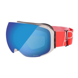 Snowboardbrille Aphex Kepler White / Photochromatic Revo Blue lens S1-S3