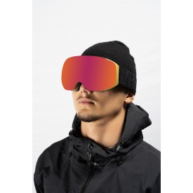 Snowboardbrille Aphex Kepler Mustard / Revo Red lens S3 / Lens S1 incl.