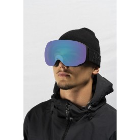 Snowboardbrille Aphex Kepler Black / Photochromatic Revo Blue lens S1-S3