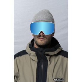 Snowboardbrille Aphex Orion White / Revo Blue lens S3 / Lens S1 incl.