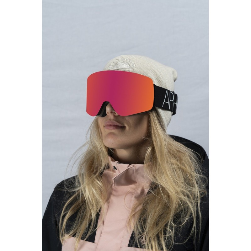 Snowboardbrille Aphex Oxia Black / Revo Red lens S3 / Lens S1 incl.