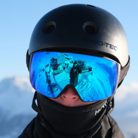 Snowboardbrille Aphex Orion White / Revo Blue lens S3 / Lens S1 incl.
