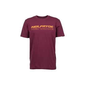 Koszulka krótki rekaw NeilPryde WS Men T-shirt bordowa - L