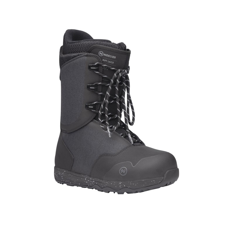 Snowboardschuhe herren Nidecker 2025 Rift Lace Black