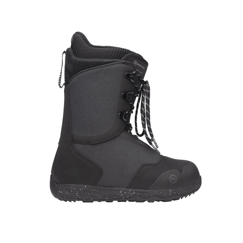 Snowboardschuhe herren Nidecker 2025 Rift Lace Black