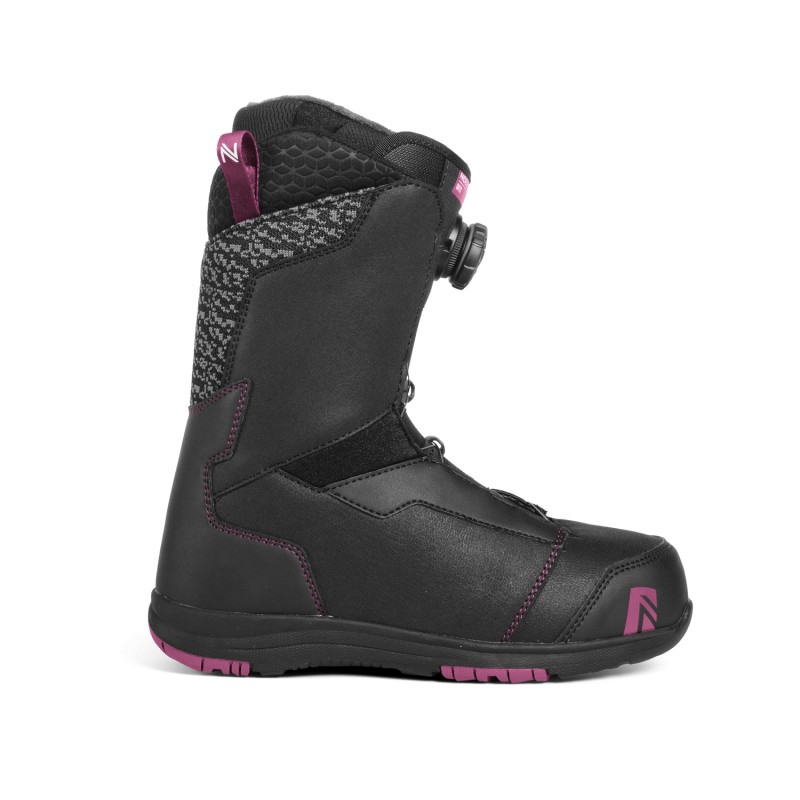Snowboardschuhe damen Nidecker 2019 Onyx Boa Coil Blk