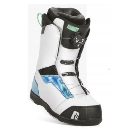 Snowboardschuhe damen Nidecker 2019 Onyx Boa Coil Grey/Aqua