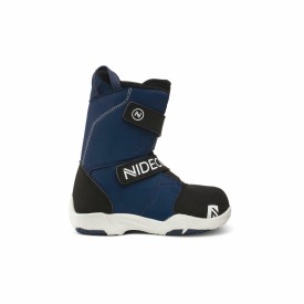 Snowboardschuhe kinder Nidecker 2021 Micron Mini Velcro Blk 11-12c