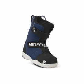 Snowboardschuhe kinder Nidecker 2021 Micron Mini Velcro Blk 11-12c