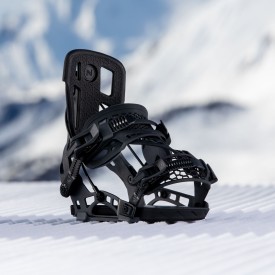 Bindungen unisex Nidecker 2025 Flow Nx2-Carbon Hybrid Black