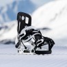 Bindungen unisex Nidecker 2025 Flow Nx2 Hybrid White