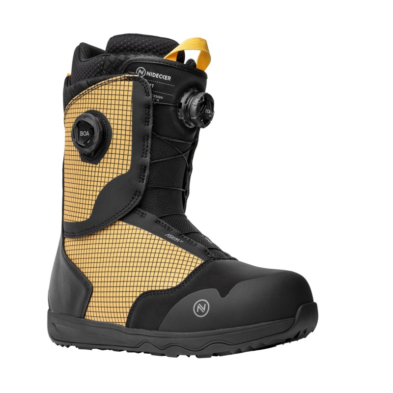 Snowboardschuhe herren Nidecker 2026 Rift Yellow Black