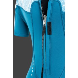 Neoprenschaum damen NeilPryde 2025 Spark S/S Shorty 2/2 BZ C2 blue - 34