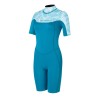 Neoprenschaum damen NeilPryde 2025 Spark S/S Shorty 2/2 BZ C2 blue - 36
