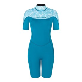 Neoprenschaum damen NeilPryde 2025 Spark S/S Shorty 2/2 BZ C2 blue - 36