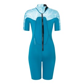 Neoprenschaum damen NeilPryde 2025 Spark S/S Shorty 2/2 BZ C2 blue - 36