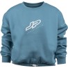Pullover damen JP-Australia white peacock blue - L