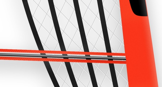 VIERFACHER MASTSCHLAUCHAUFBAU